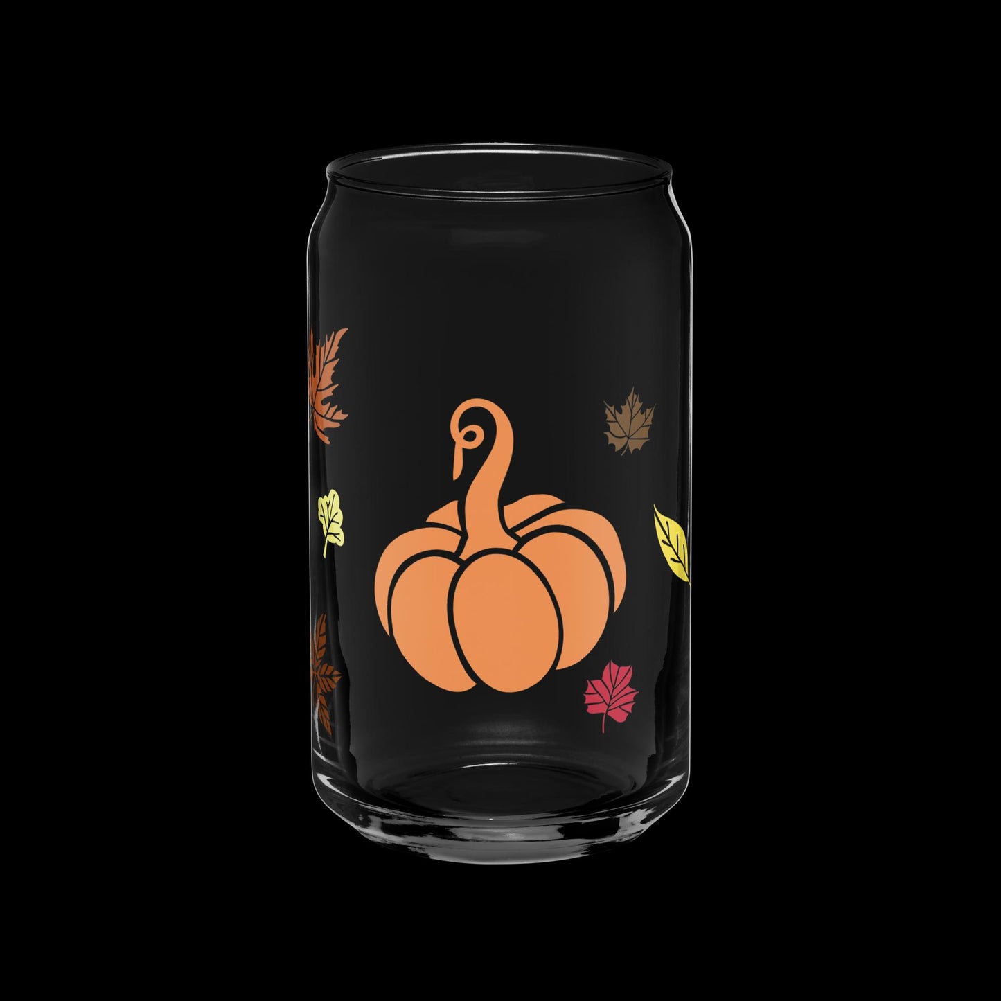 Cute Fall Can-shaped glass