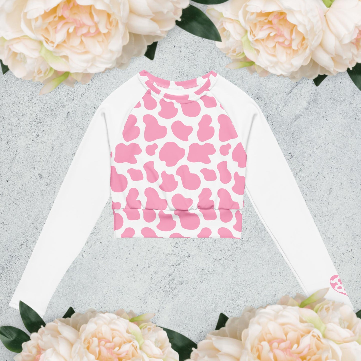 Cowgirl Recycled long-sleeve crop top
